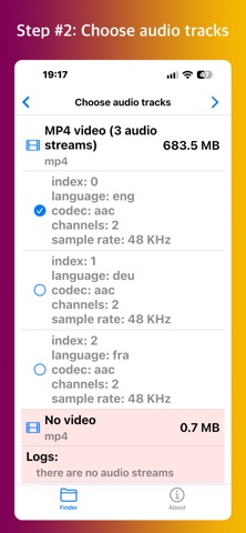 Audio Extractor - FFmpeg Screenshot 2 of 3