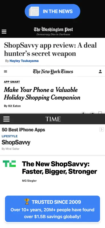 ShopSavvy - Shopping Assistant screenshot 9 of 10