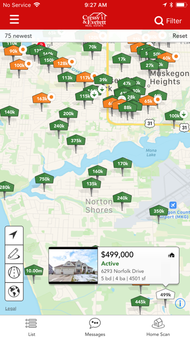 Cressy & Everett Real Estate Screenshot