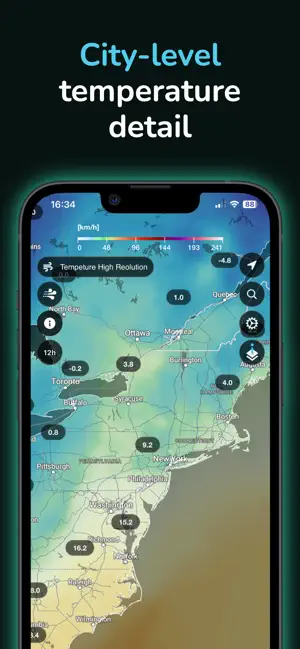 ClimaTok – Mapas del Tiempo iPhone screenshot 4