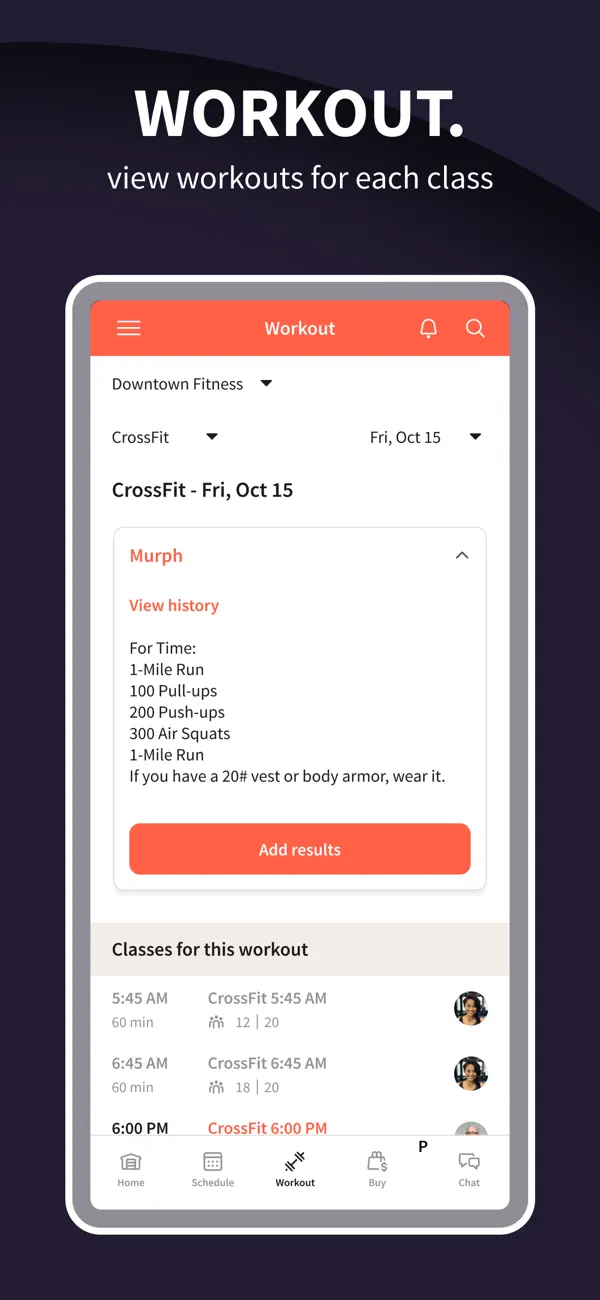 Screenshot #2 pour Wodify