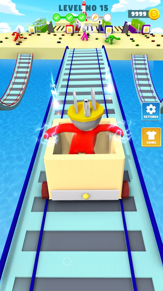 #1. Perfect Plug Race Fun Heads (iOS) Bởi: Manzor Wajid