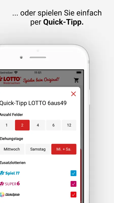 Eurojackpot und LOTTO spielen screenshot 5 of 8