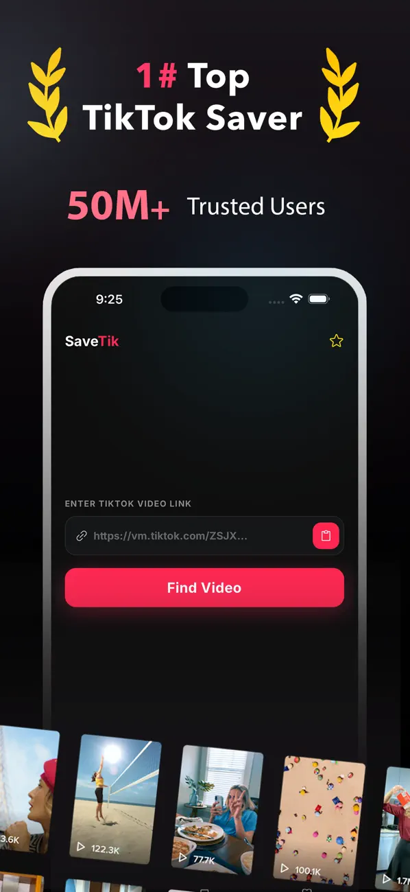 Screenshot #1 pour SaveTik télécharger tik vidéos