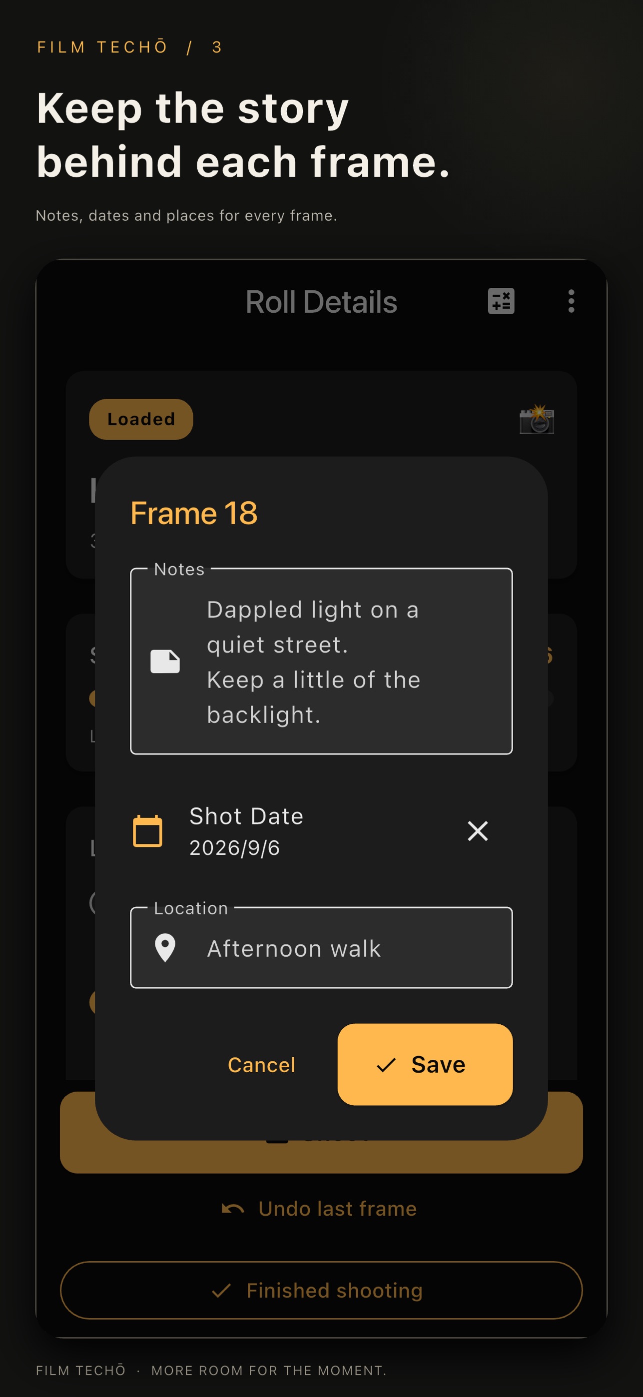 Screenshot 3 of Film Techō - Film Journal