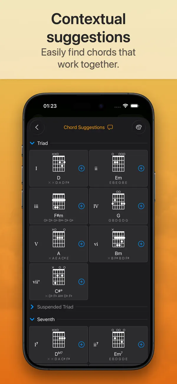 #2. Suggester 2 : Chords & Scales (iOS) By: Mathieu Routhier