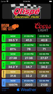 qlispé raceway iphone screenshot 2