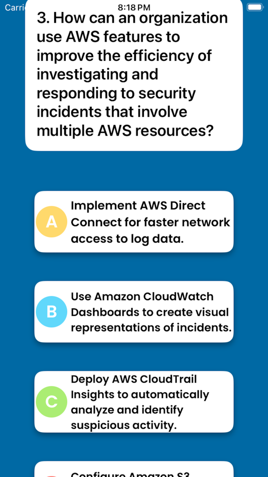 #8. AWS Security Specialty Exam (iOS) 由: Buydeepdiscount.com LLC