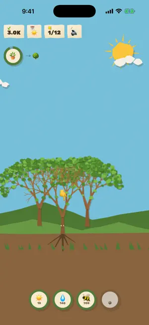 Paper Tree: Grow a Garden screenshot 2