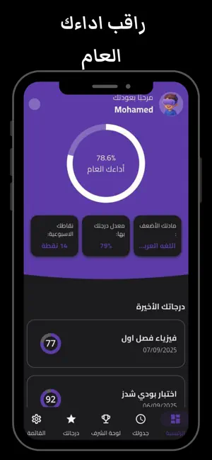 منصة افق التعليمية screenshot 1