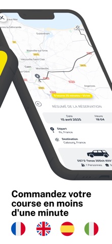 Hellocab FR screenshot