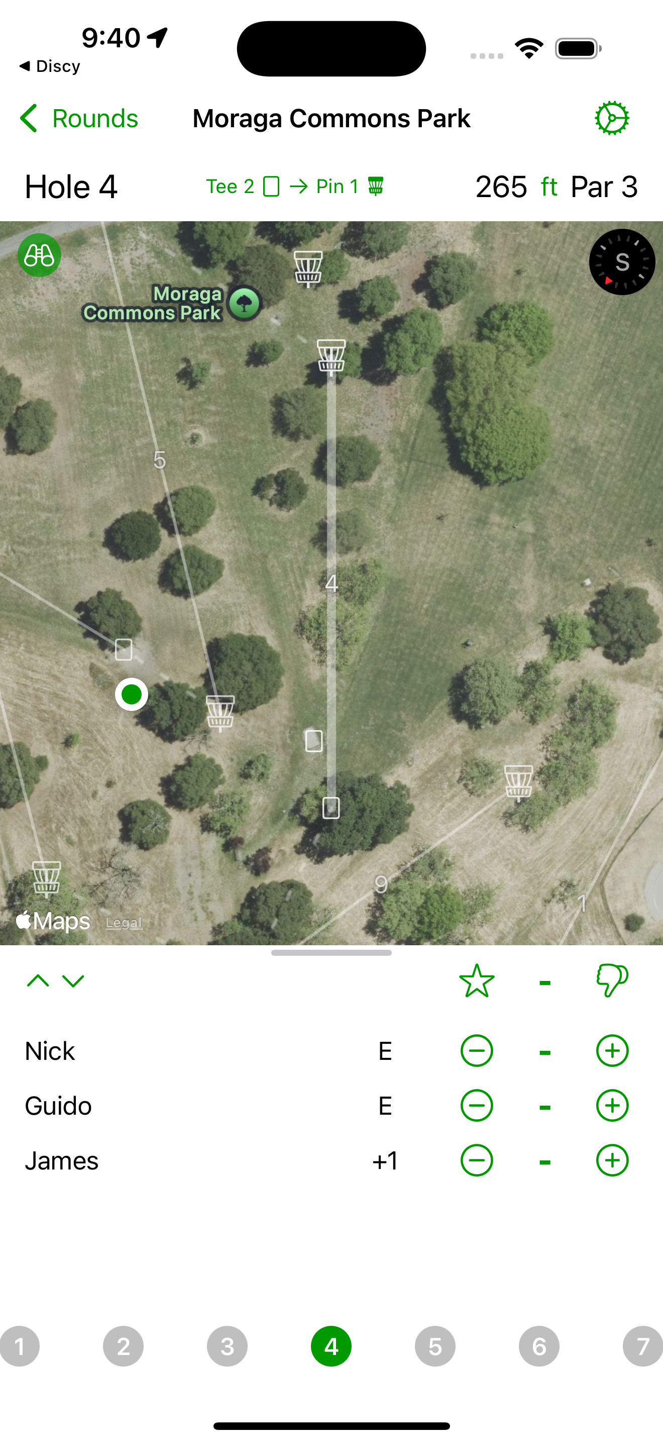 Discy: Score Your Rounds