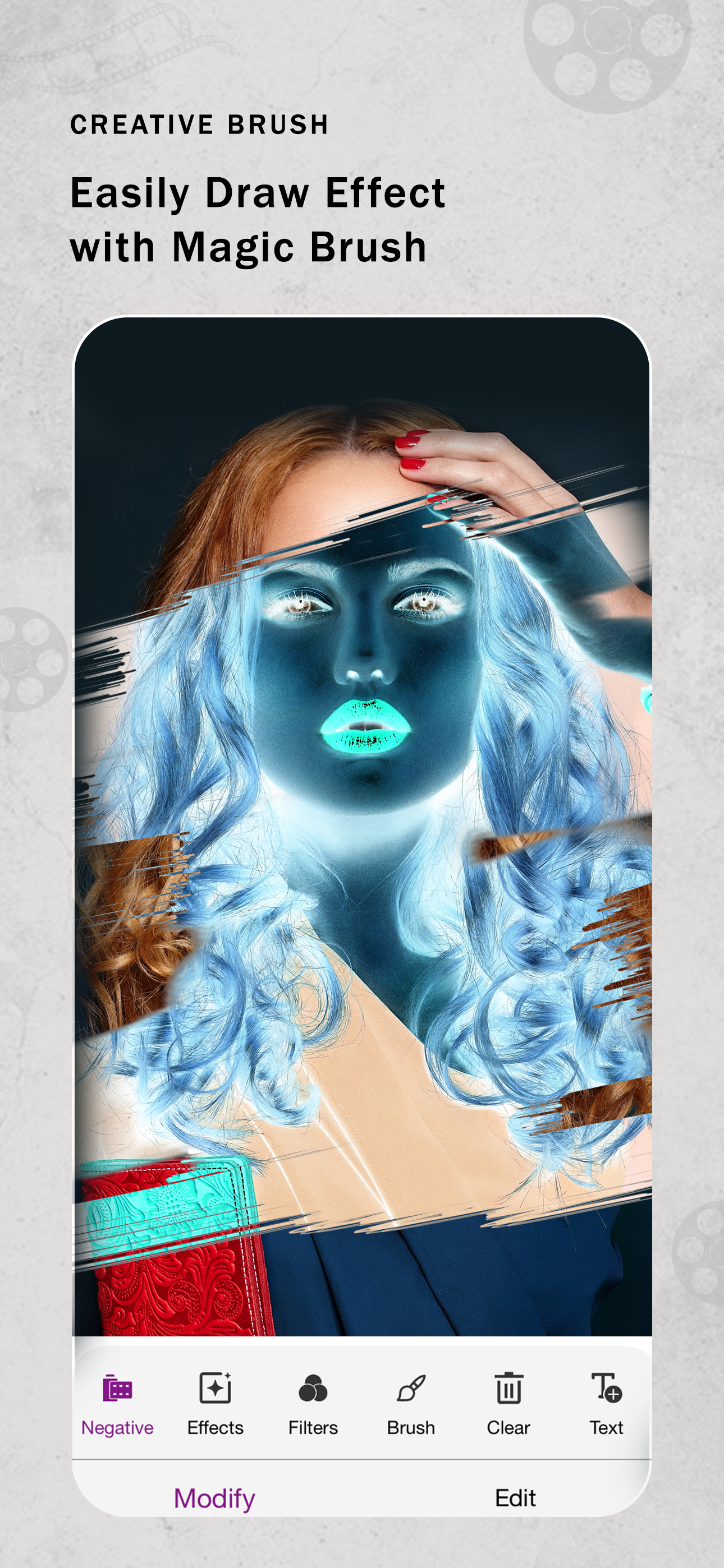 Negative Photo Video Stories