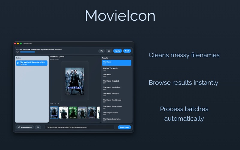 Screenshot #3 pour MovieIcon