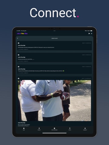 100.5 The Vibe iPad screenshot