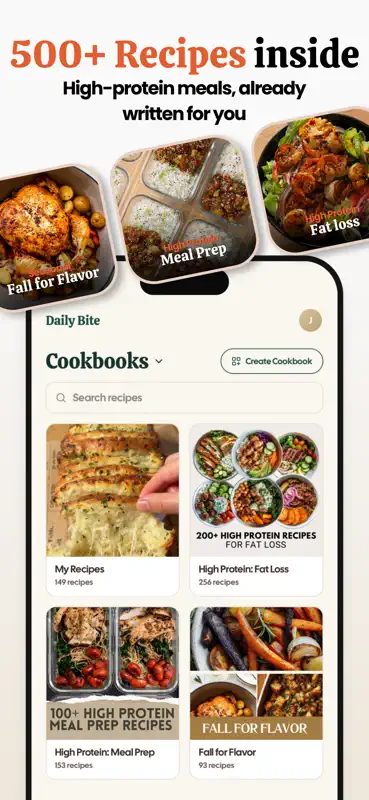 Daily Bite: Save Recipes screenshot 2 of 7