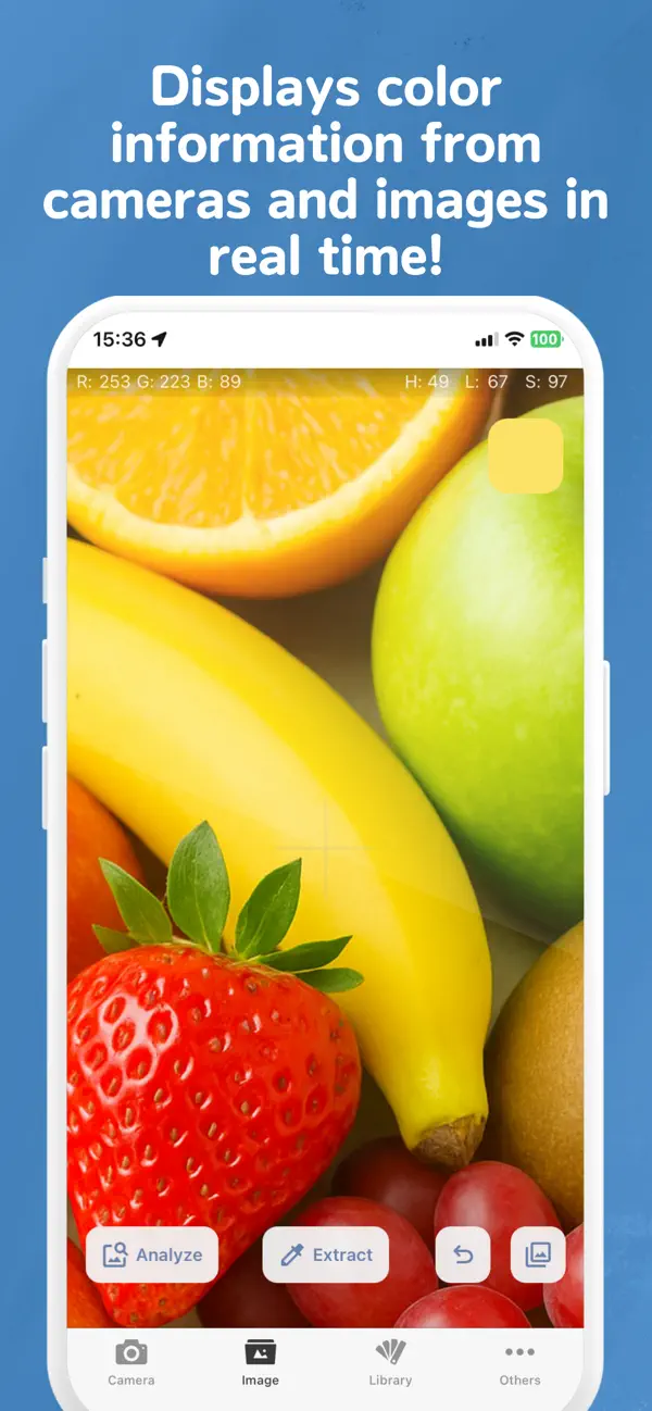 Screenshot #1 pour Color Analyzer - Color Lookup