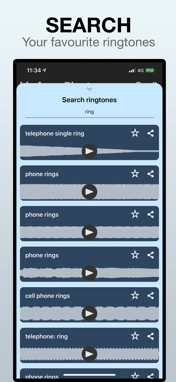 Screenshot #3 pour Sonneries·