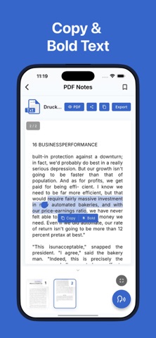Convert PDF to Text & Editor Screenshot 3 of 7