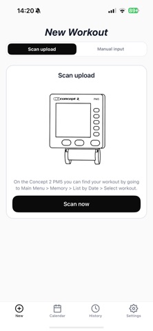 ErgTracker: Scan & Share Screenshot 4 of 6