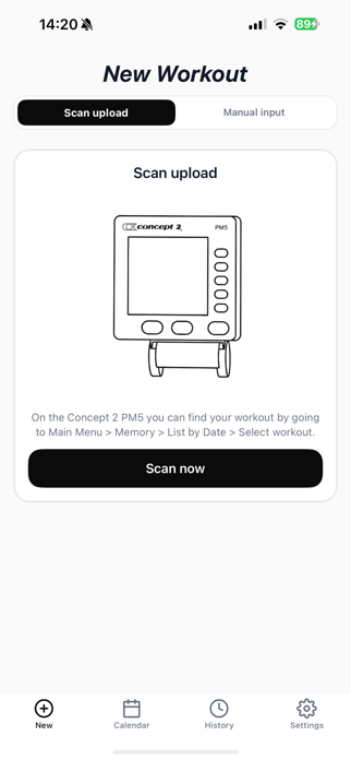 ErgTracker: Scan & Share Screenshot 4 of 6