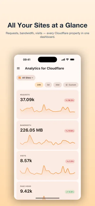 Analytics for Cloudflare screenshot 2
