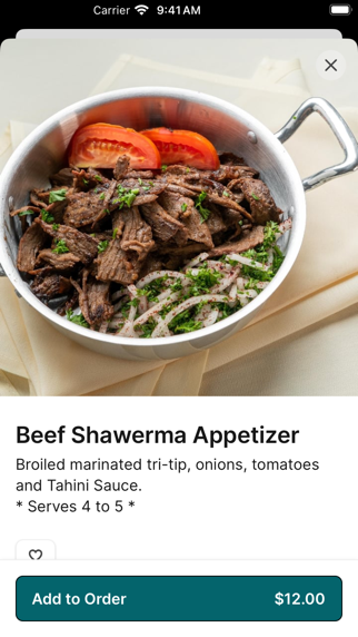 Carousel Restaurant To Go iPhone screenshot 4 - Food & Drink app