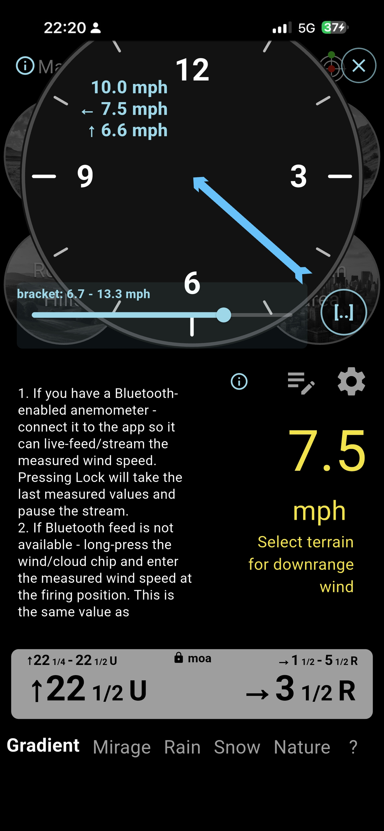 Wind Call Ballistic Calculator screenshot 8