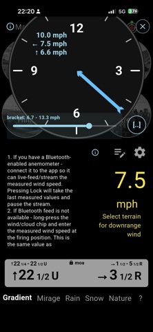 Wind Call Ballistic Calculator Screenshot 8 of 10
