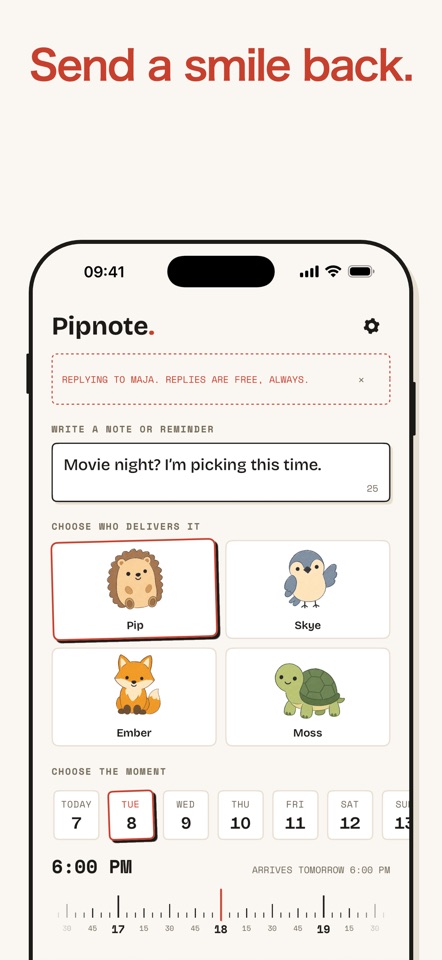 Pipnote: Couple Reminders screenshot 4