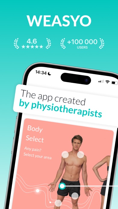 Weasyo: Physical Therapy Plans Screenshot