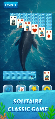 Whale Solitaire: Ocean Action Screenshot 2 of 5