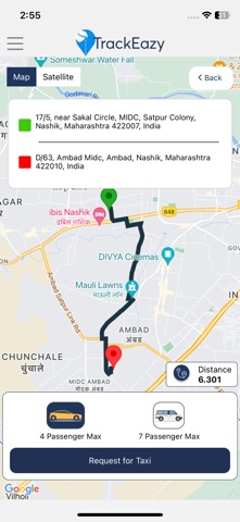 Trackeazy Taxi screenshot