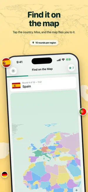 GeoQuiz: Maps, Flags, Capitals screenshot 2