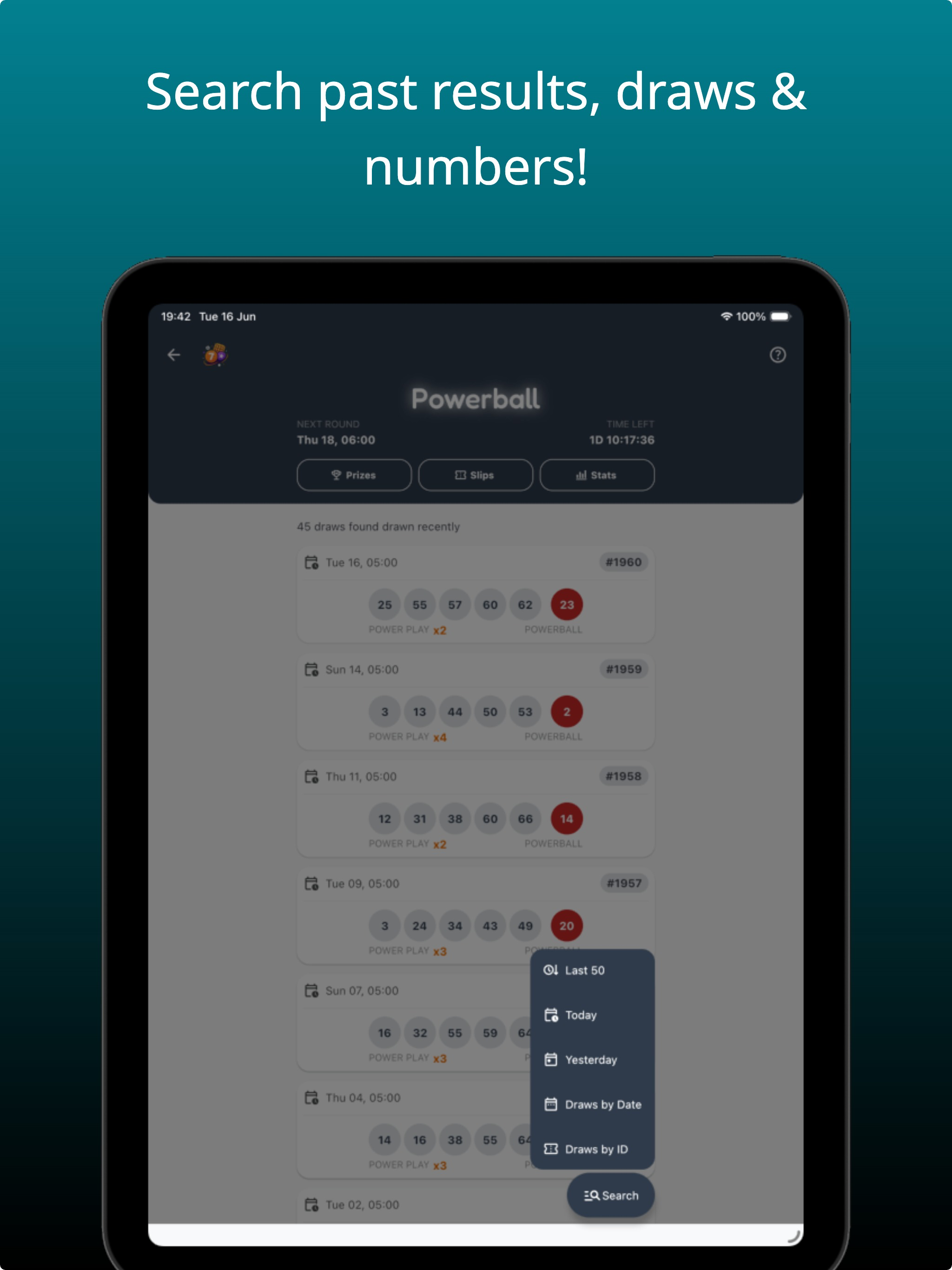 Lottery Results & Live Draws