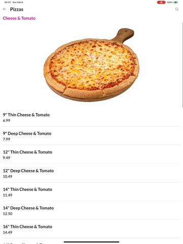 App screenshot