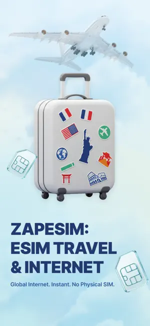 Zapesim: eSIM for Travel screenshot 1