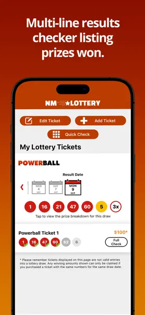 New Mexico Lottery Numbers screenshot 3