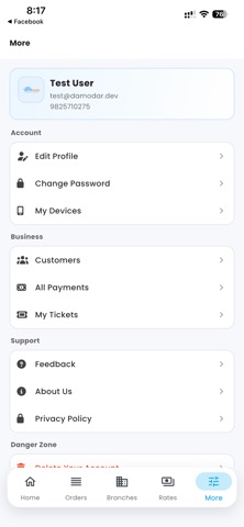 NCN Delivery Customer screenshot