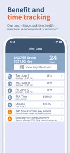 Nanny Paycheck Calculator screenshot #3 for iPhone