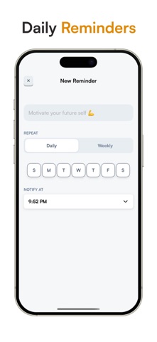 Goals tracker - Happyt screenshot