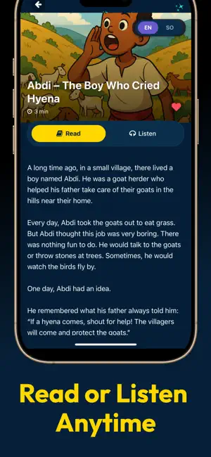 Sheeko – Somali Kids Stories screenshot 2
