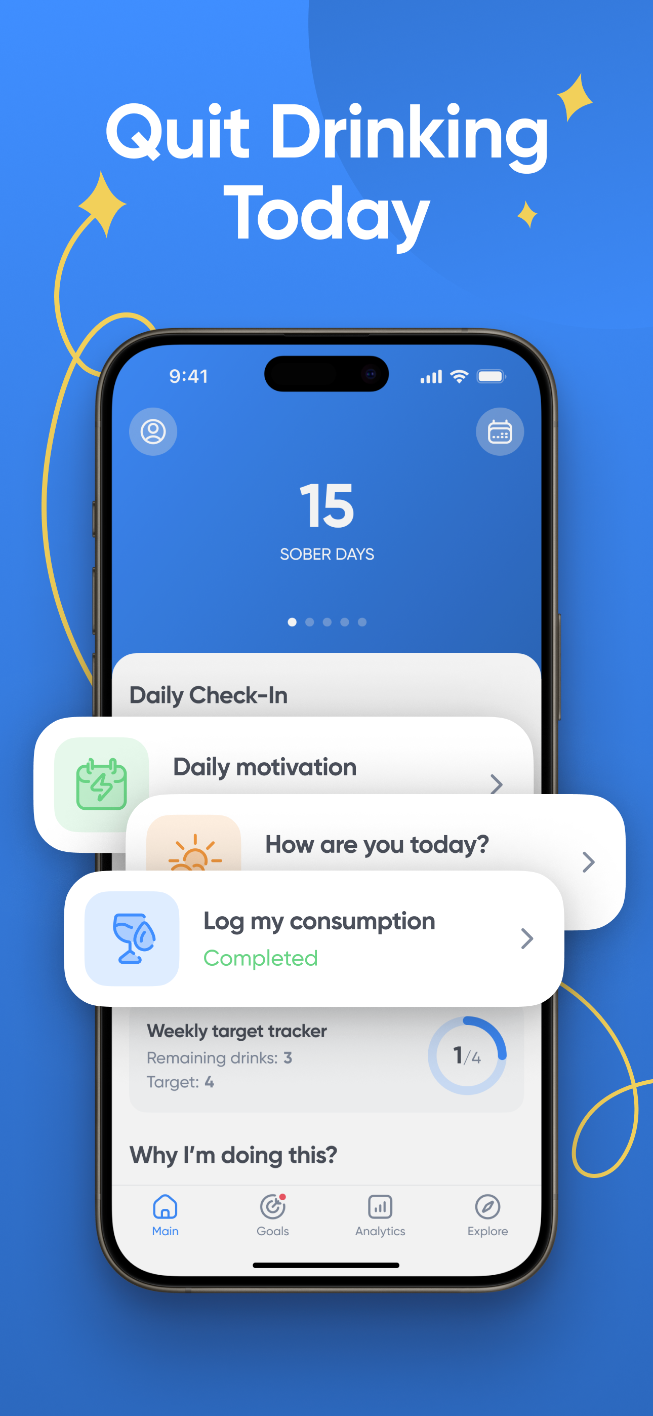 Sober Day - Sobriety Counter