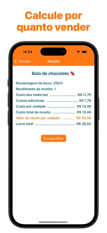 Receitas - Quanto Cobrar screenshot 5 of 7