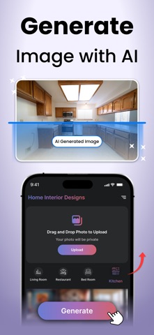 Ai Home Decorator House Design iPhone screenshot
