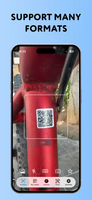 QR Code & 2D Barcode Scanner screenshot 3