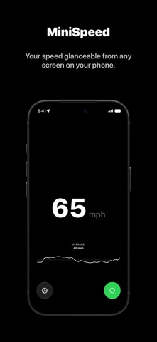 MiniSpeed - Speedometer screenshot 1