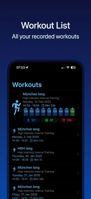 Pulse4Fitness screenshot 1