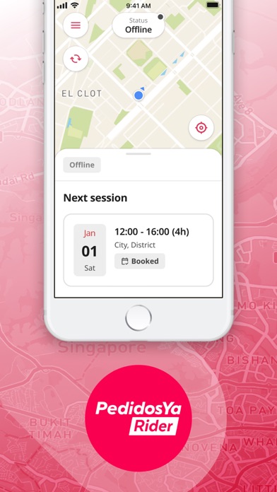 PedidosYa Rider Screenshot