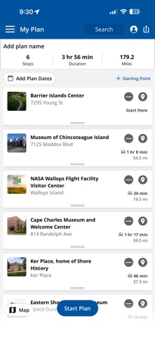 Visit Eastern Shore, VA iPhone screenshot
